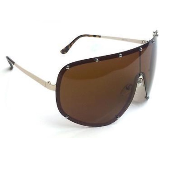 “Hadid” Designer Polarized Shield Shades - Picture 3 of 3